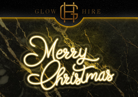 Glow Hire: Merry Christmas Neon Hire
